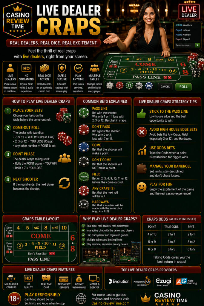 Live Dealer Craps