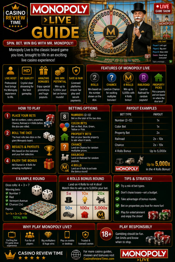 Monopoly Live Guide