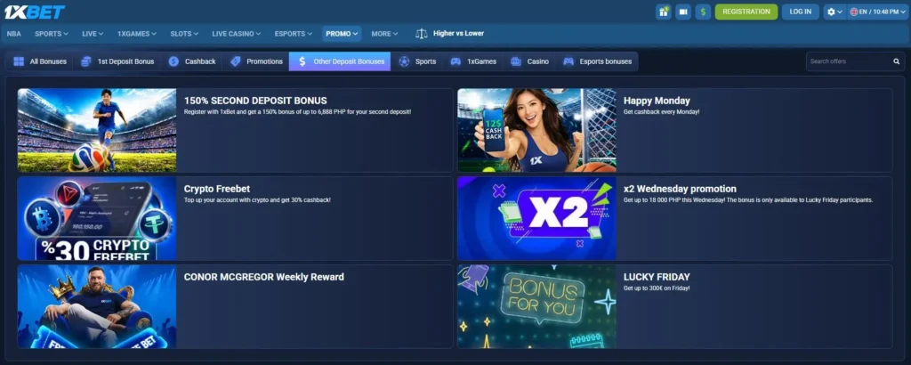 1xbet casino welcome bonus