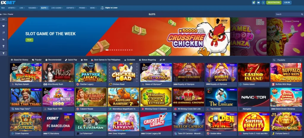 1xbet slots