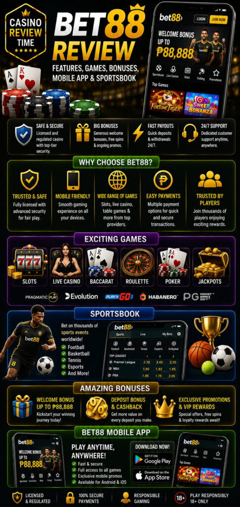 Bet88 Casino Review
