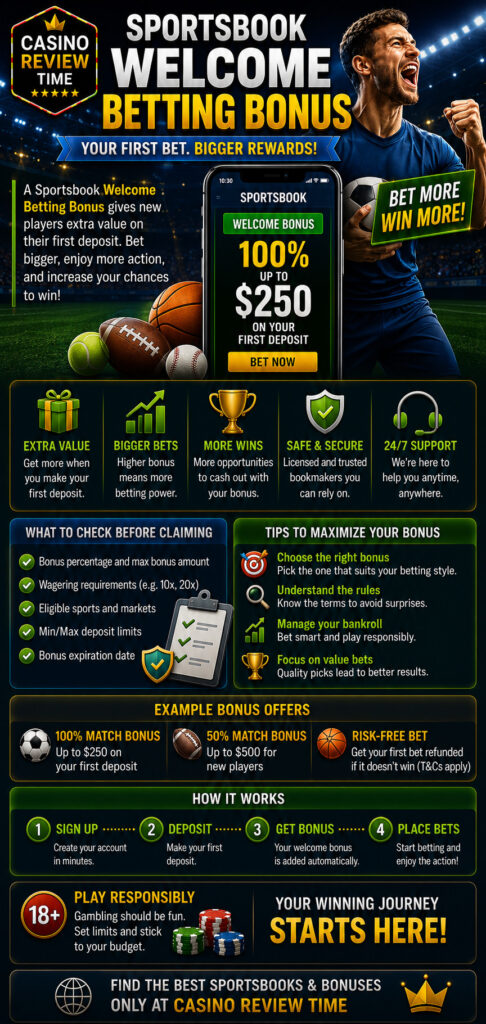 Sportsbook Welcome Bonus