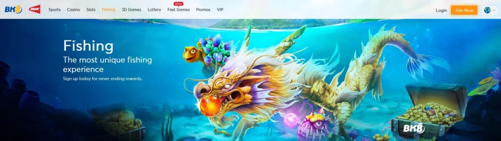 bk8 fishing