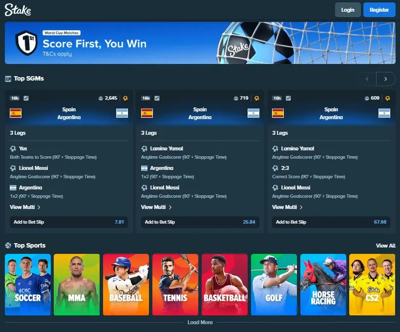 stake sportsbook